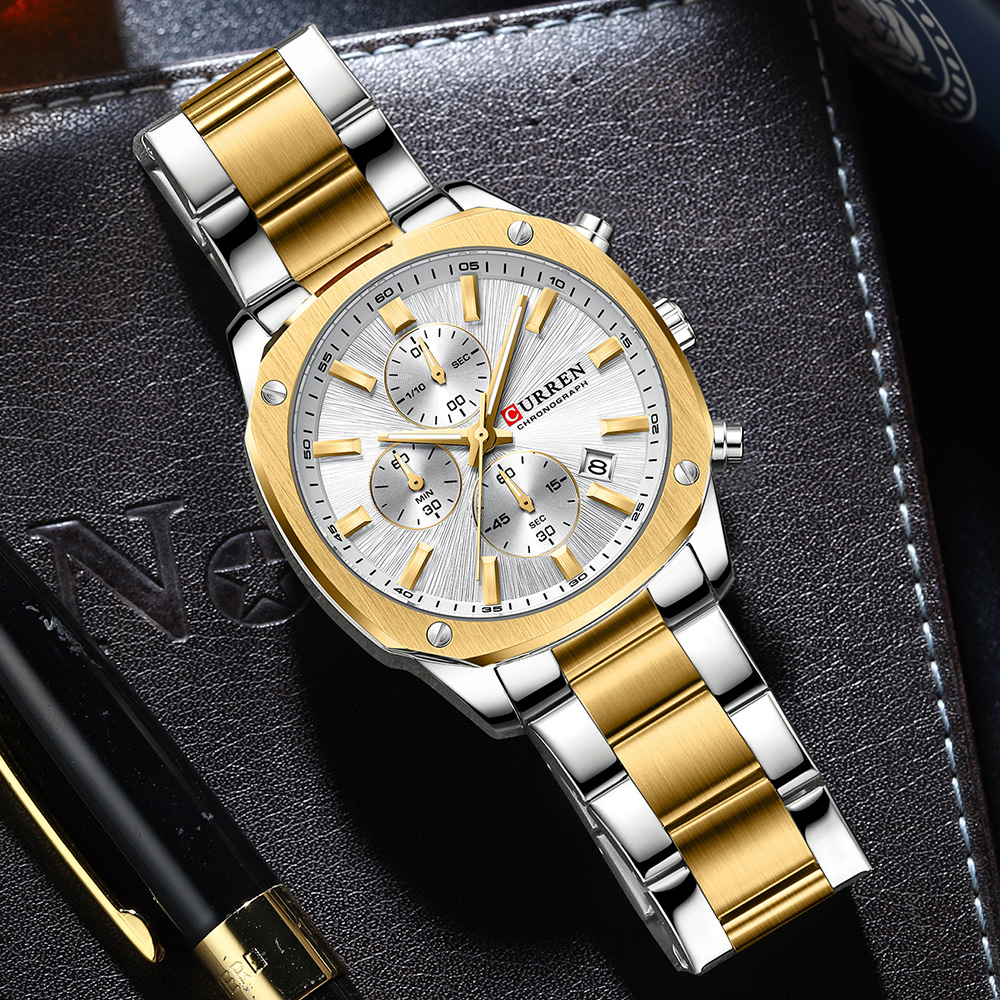 CURREN Modern Men's 42mm Sport - Jewellery Watch review and price