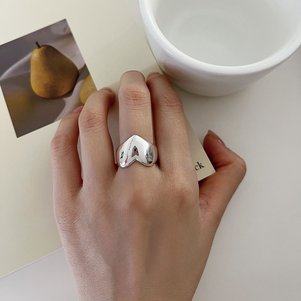 BF CLUB 925 Sterling Silver Si - Statement Cocktail Ring review and price
