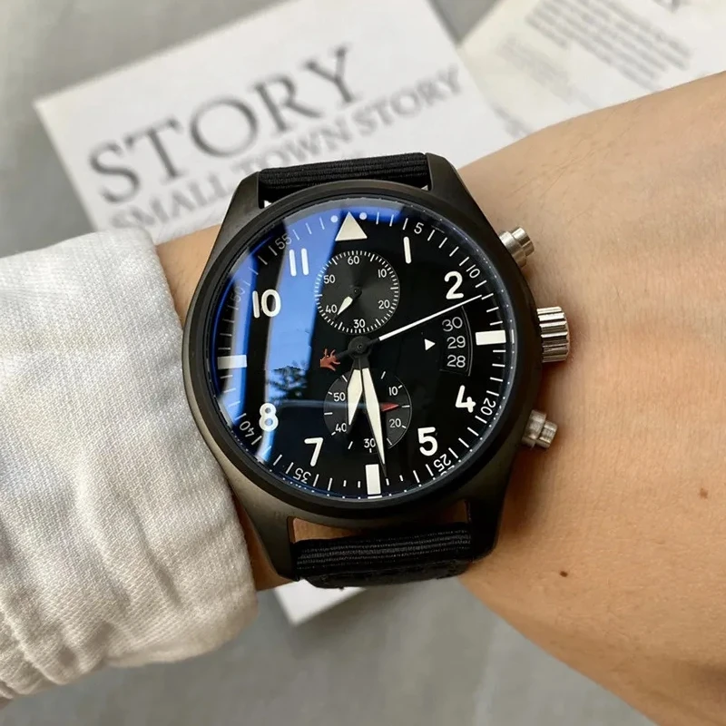 High quality luxury men's quar - Leather Bracelet review and price
