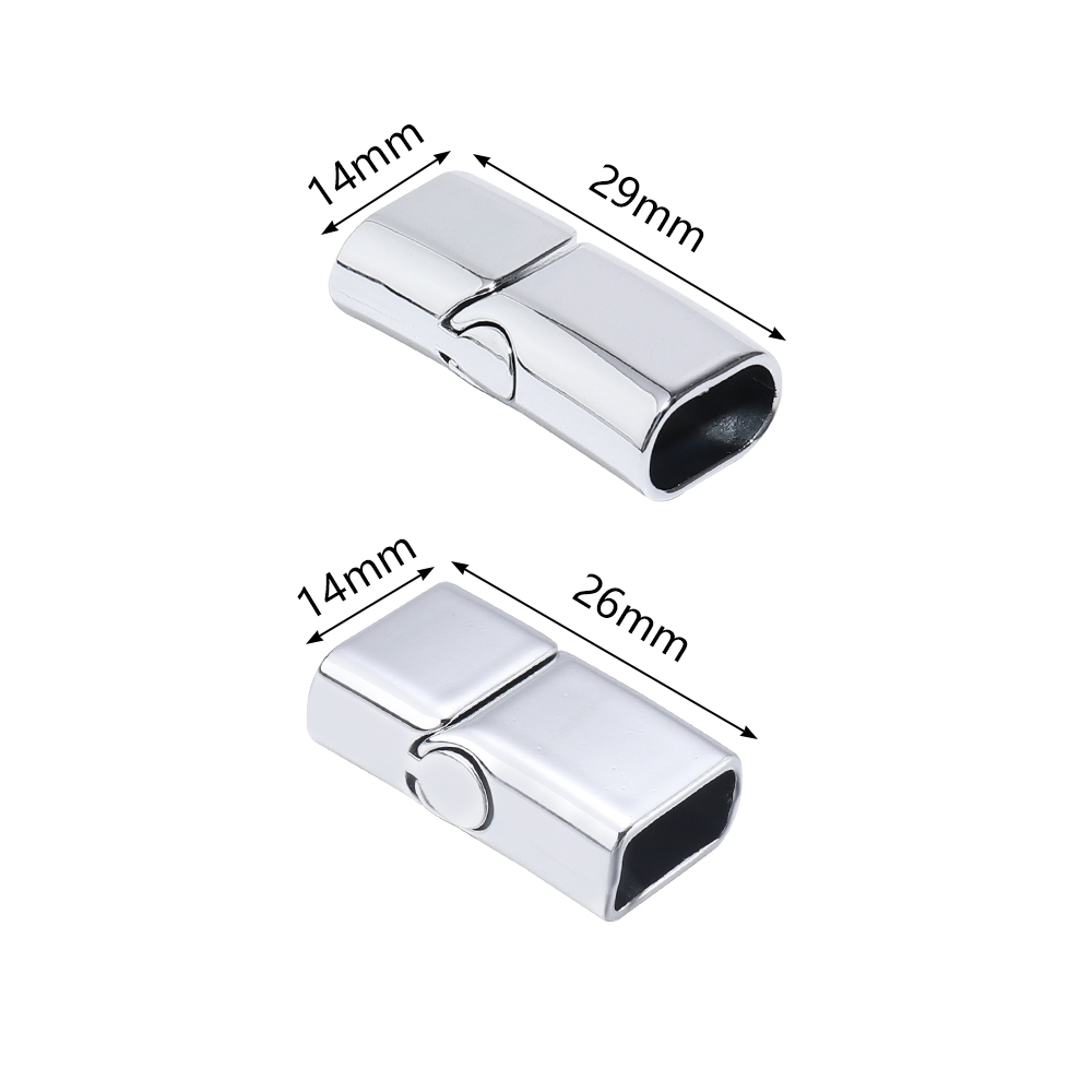 5Pcs Alloy Magnetic Clasps Rou - Leather Bracelet review and price