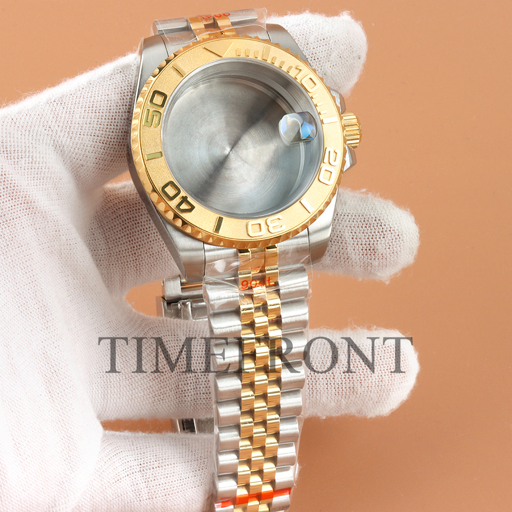 40mm NH35 Gold Watch Case Dark - Jared Jewelry Watches review and price