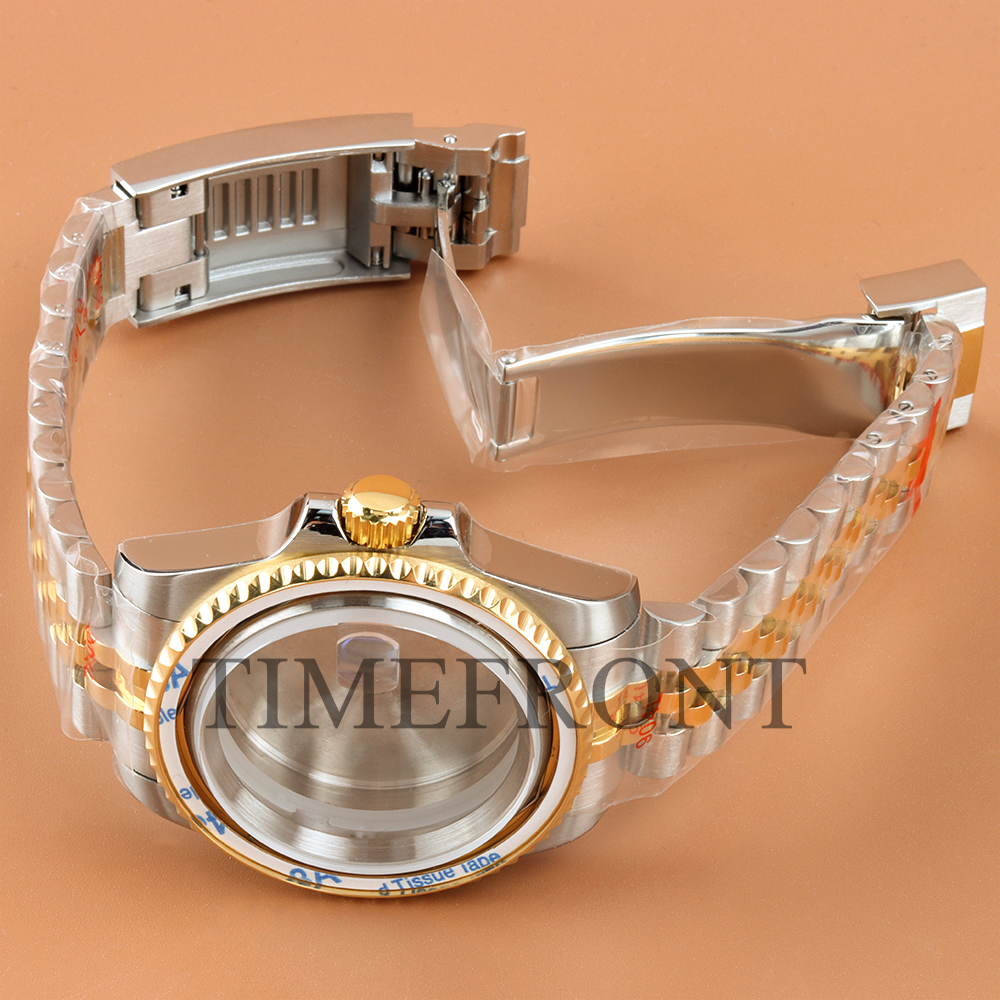 40mm NH35 Gold Watch Case Dark - Jared Jewelry Watches review and price