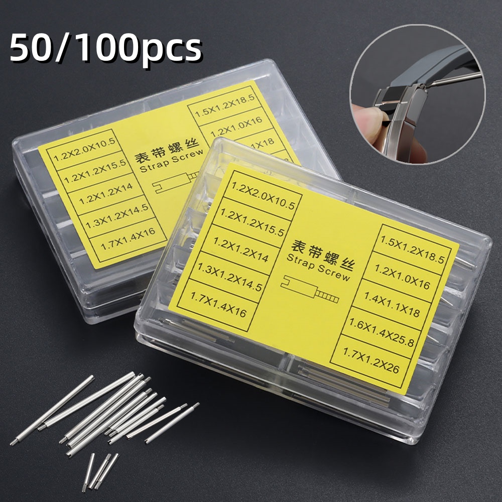 50/100PCS Screws Rod for Rolex - Jewelry Rolex Watches review and price
