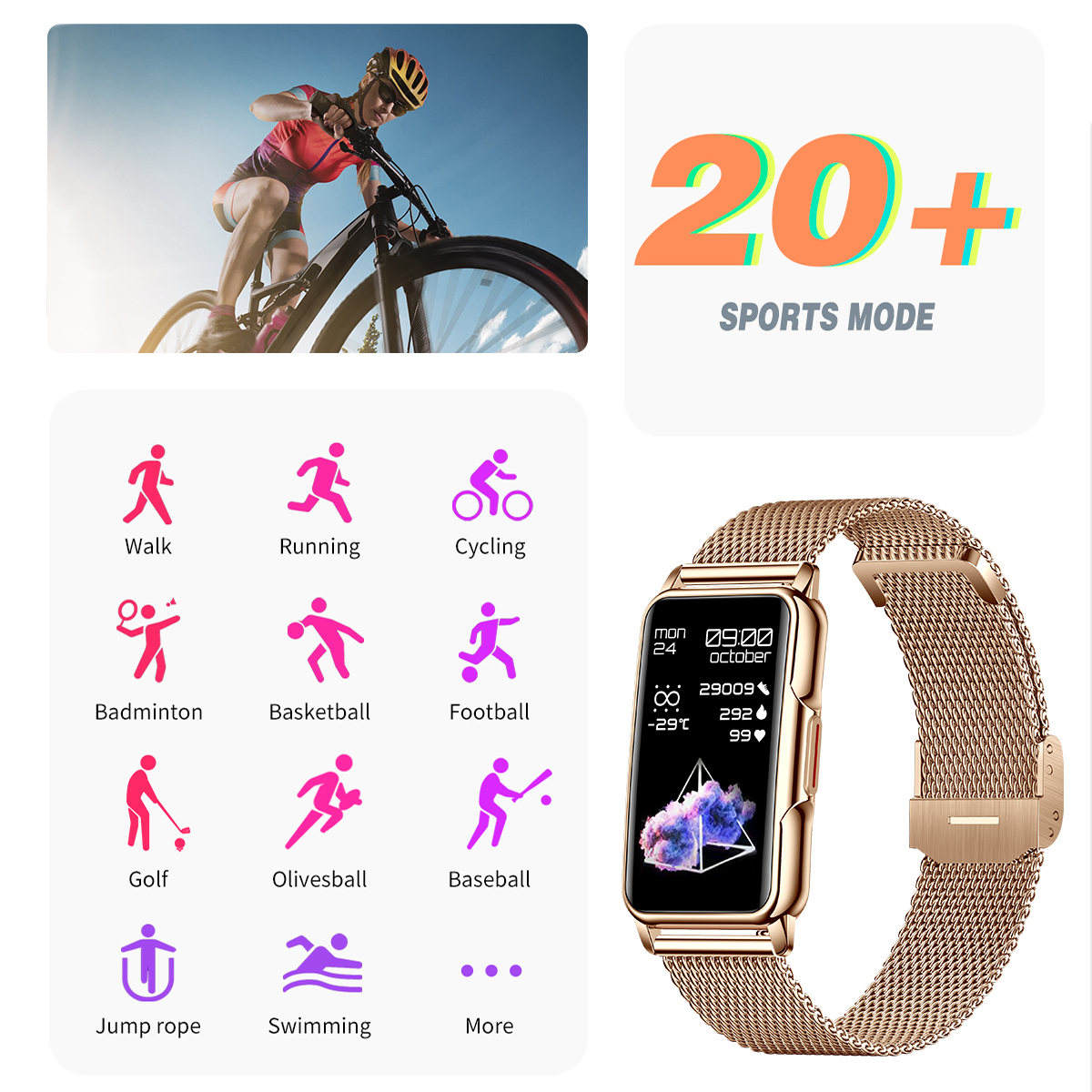 LIGE Smart Watch Men Women Fit - Jewellery Watch review and price