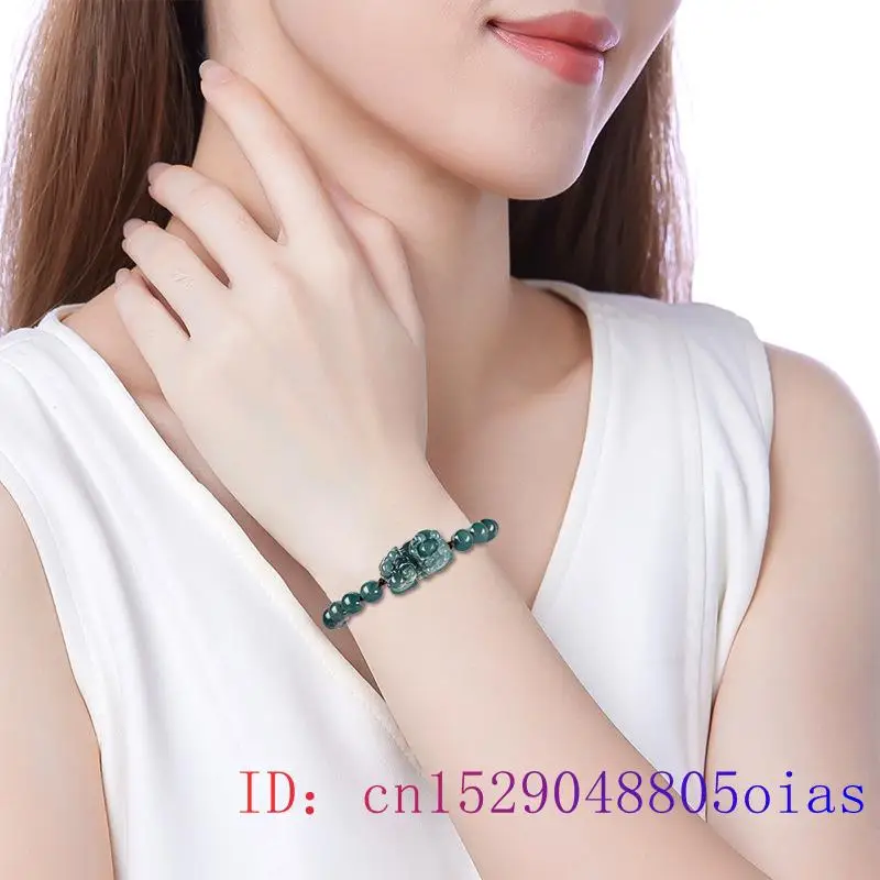 Burmese Jadeite Pixiu Bracelet - Luxury Gifts Jewelry & Watches Namfleg Mostar review and price